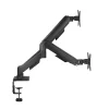 BIT FORCE nagibno-okretna stolna ručka za 2 monitora BRACKET DMA-32-2M