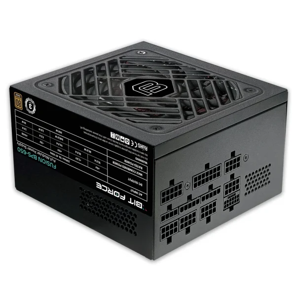 BIT FORCE napajanje 650W 80PLUS BRONZE FUSION BPS-650 modularno ATX 3.1 PCI-E 5.1