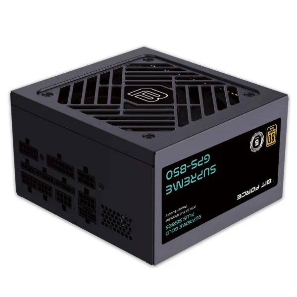 BIT FORCE napajanje 850W 80PLUS GOLD SUPREME GPS-850 modularno ATX 3.1 PCI-E 5.1 FDB